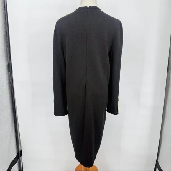 Women's Saks 5th Ave Vintage Don Sayres Wellmore Black Wool Blend Knit
Dress 12 - Picture 2 of 6